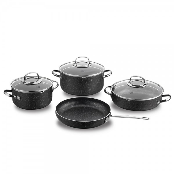 ჭურჭლის ნაკრები Cookware set KORKMAZ A1371 COOKWARE