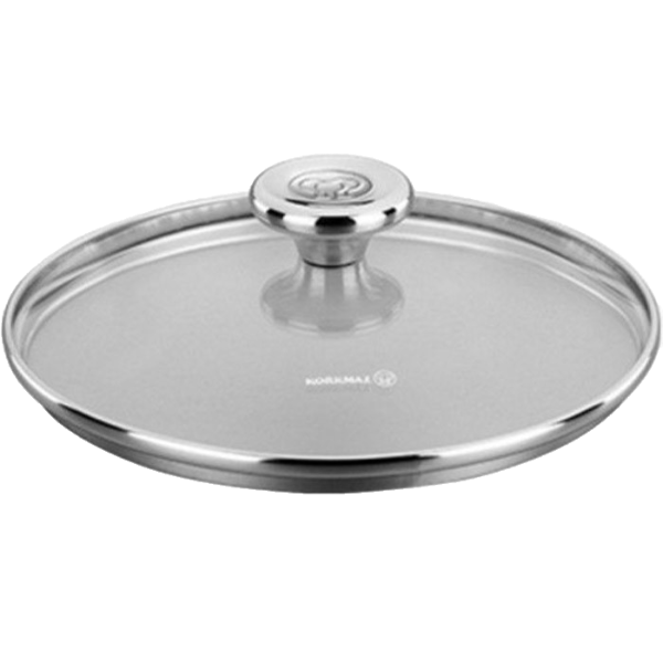 korkmaz A635 Glass Lid 24 cm თავსახური