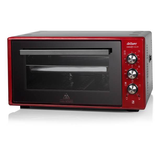 Arzum AR2034 ელექტრო ღუმელი 50lt/Red — 2