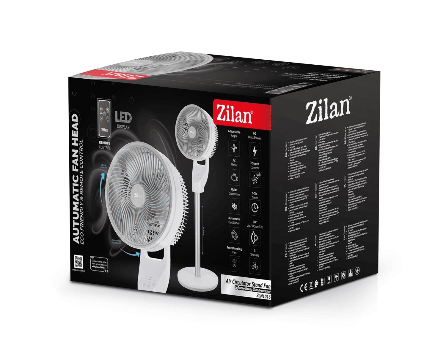 Zilan ZLN1016 ვენტილატორი — 2
