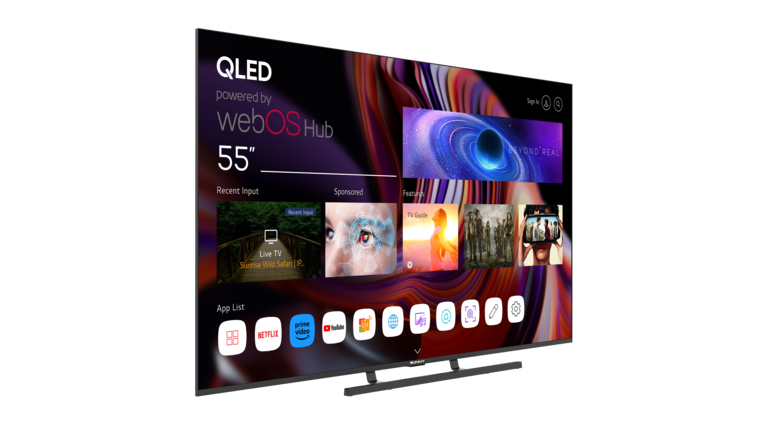 ტელევიზორი SUNNY 55'' (SN55QDU252) QLED WebOS TV — 2