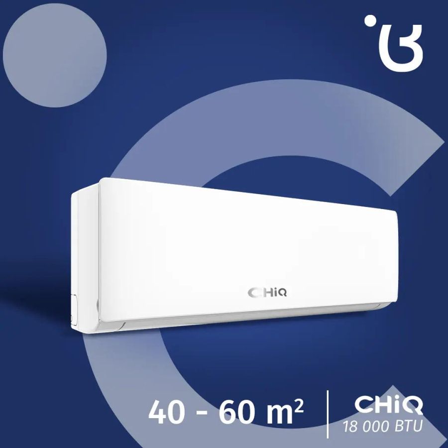 სპლიტ კონდიციონერი 18BTU QB Ioniser WI-FI