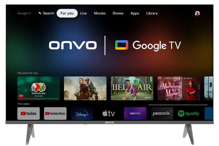 ტელევიზორი Onvo 43" OVF9000FQ QLED